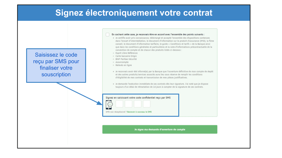 Étape 4&nbsp;: Signez votre contrat et envoyez vos pièces justificatives