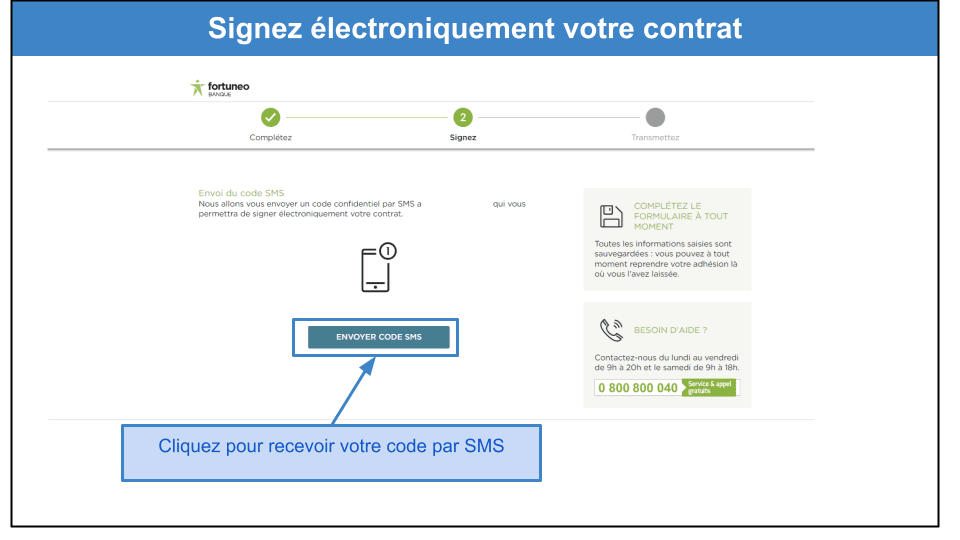 Étape 3&nbsp;: Signez votre contrat et envoyez vos justificatifs