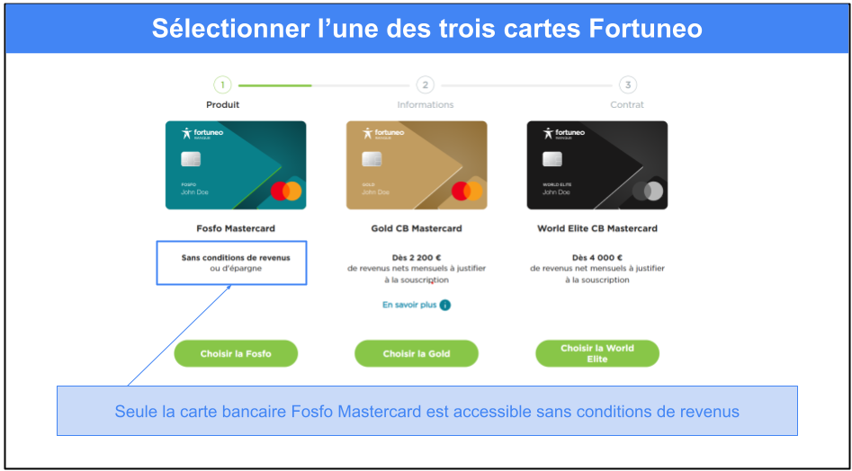 Étape 1&nbsp;: Choisissez une offre et remplissez le formulaire de demande