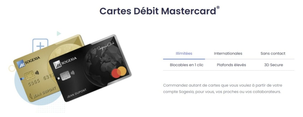 Cartes bancaires Sogexia