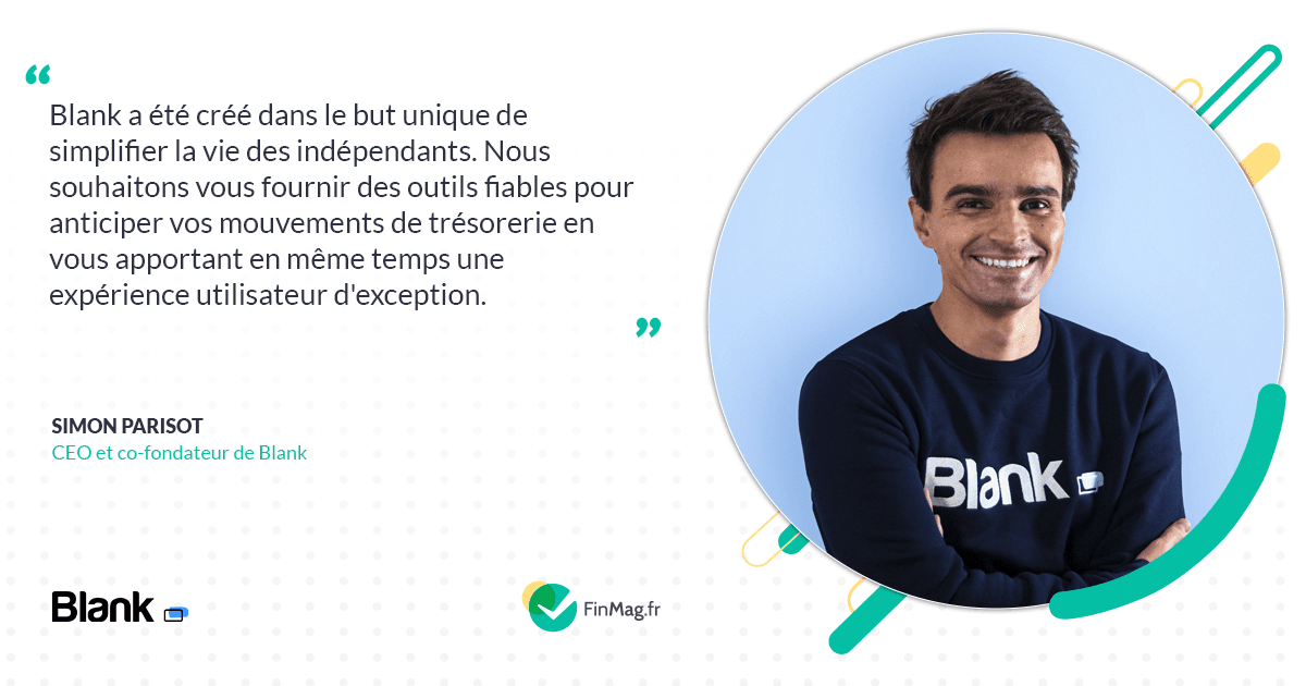 Blank 2025&nbsp;: Le compte professionnel qui vous soulage de toutes les tâches annexes à votre vrai métier