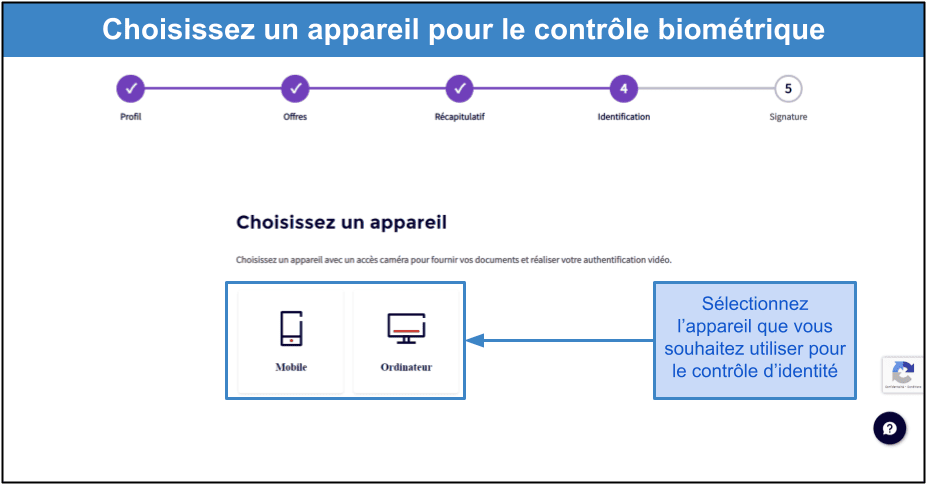 &lt;span id=&quot;_step_2&quot;&gt;Étape 3&nbsp;: Effectuer la première reconnaissance biométrique&lt;/span&gt;