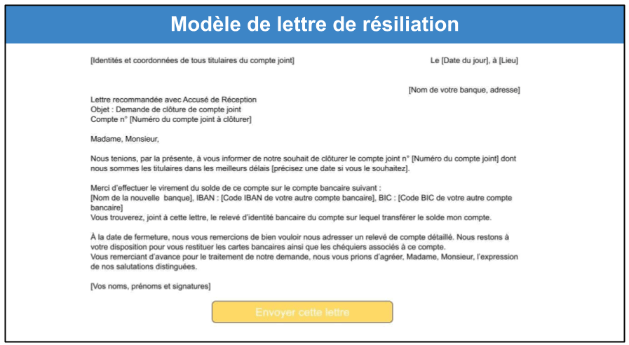 &lt;span id=&quot;comment-rediger-une-demande-de-resiliation-de-compte-joint&quot;&gt;Comment rédiger une demande de résiliation de compte joint&lt;/span&gt;