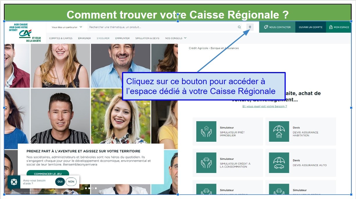 Ouvrir un compte en agence au Crédit Agricole