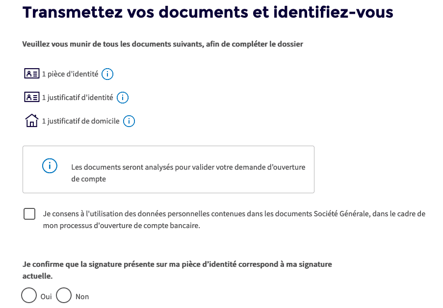 Étape 4&nbsp;: Chargez vos documents et validez votre identité par visio
