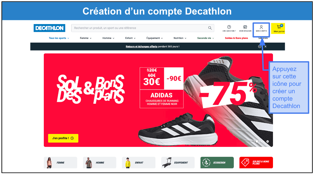 &lt;span id=&quot;_step_0&quot;&gt;Étape 1&nbsp;: Créer un compte Decathlon en ligne&lt;/span&gt;