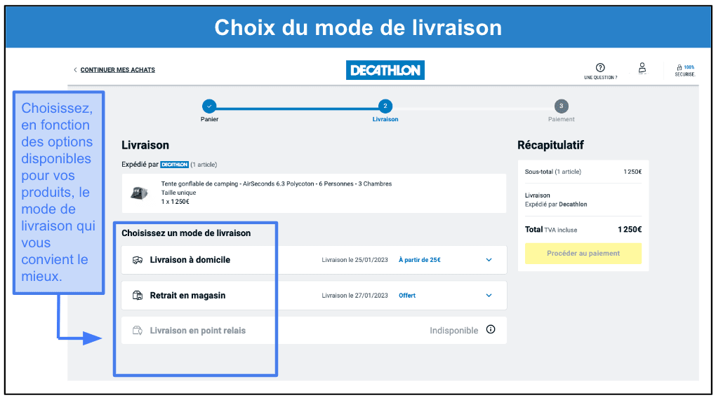 &lt;span id=&quot;_step_2&quot;&gt;Étape 3&nbsp;: Choisissez votre mode de livraison&lt;/span&gt;