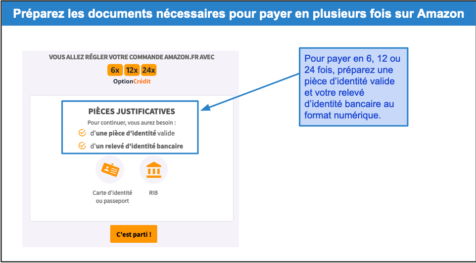Étape 2&nbsp;: Préparez vos documents