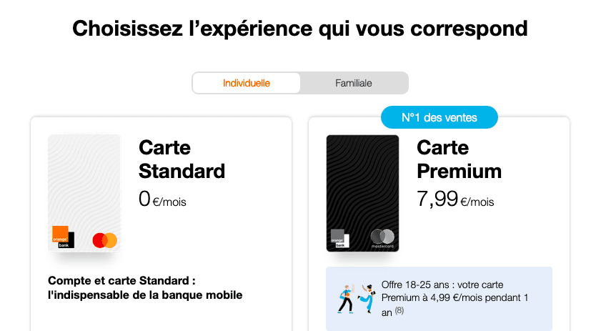 Étape 1&nbsp;: Rendez-vous sur le site de Orange Bank