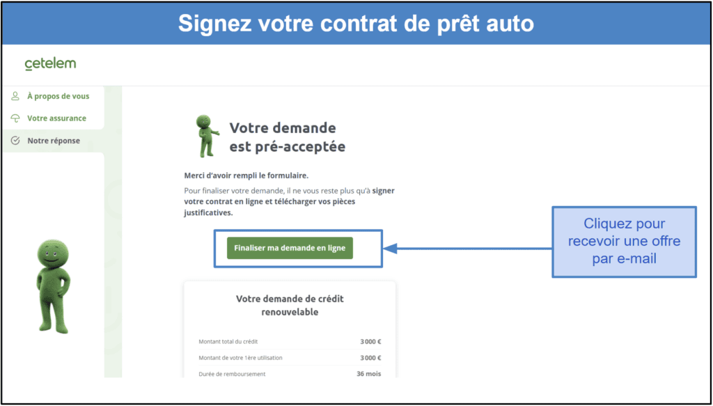 Étape 3&nbsp;: Signez votre contrat électroniquement et envoyez vos justificatifs