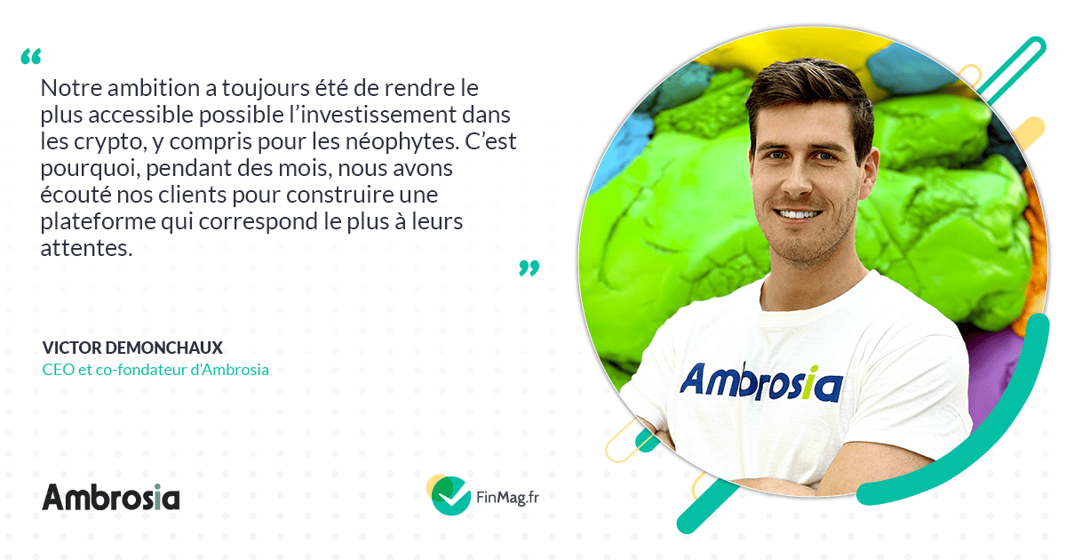Ambrosia 2025&nbsp;: une nouvelle plateforme pour faire ses premiers pas dans le monde crypto