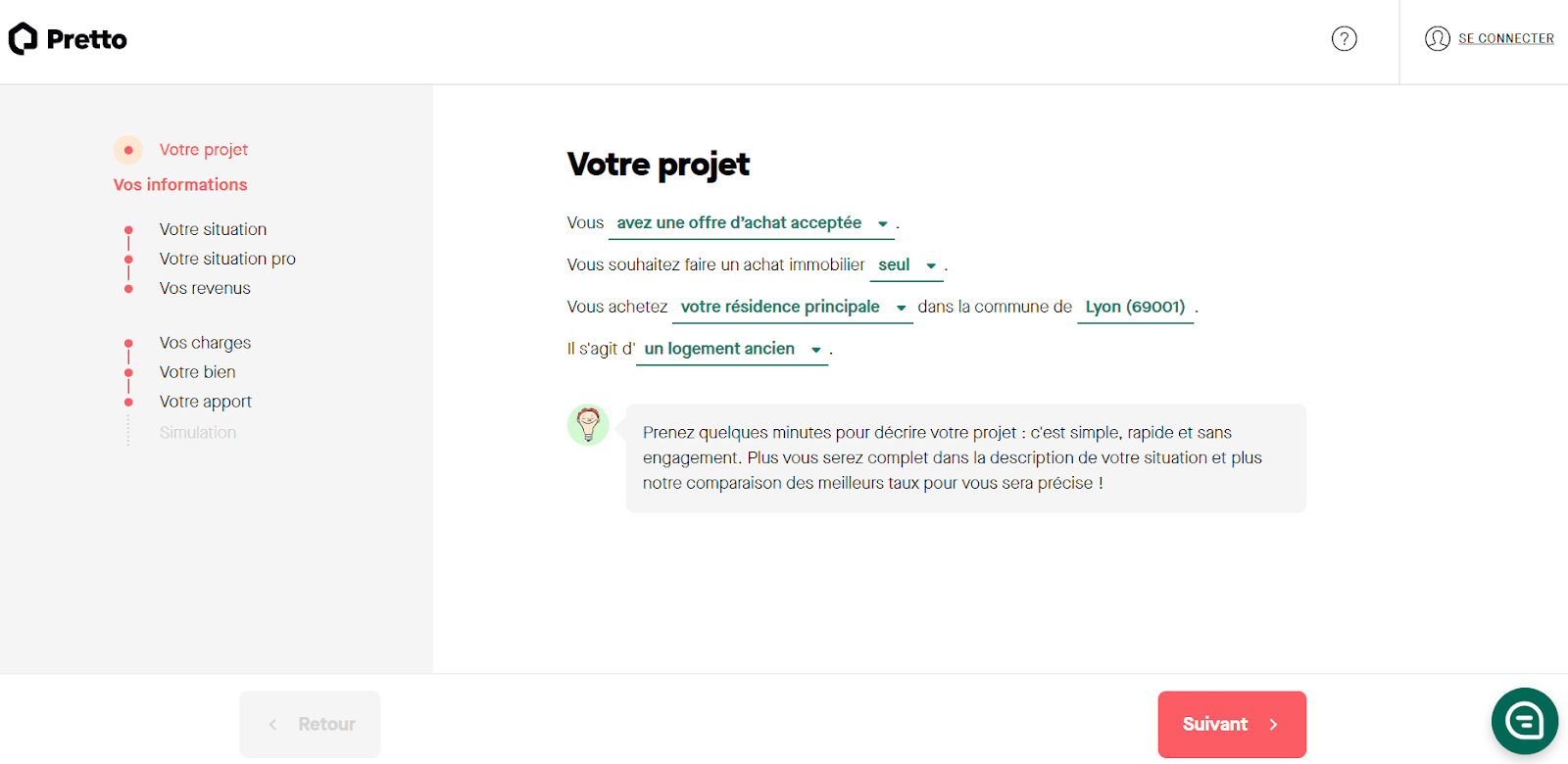 Étape 1&nbsp;: Utiliser le simulateur en ligne