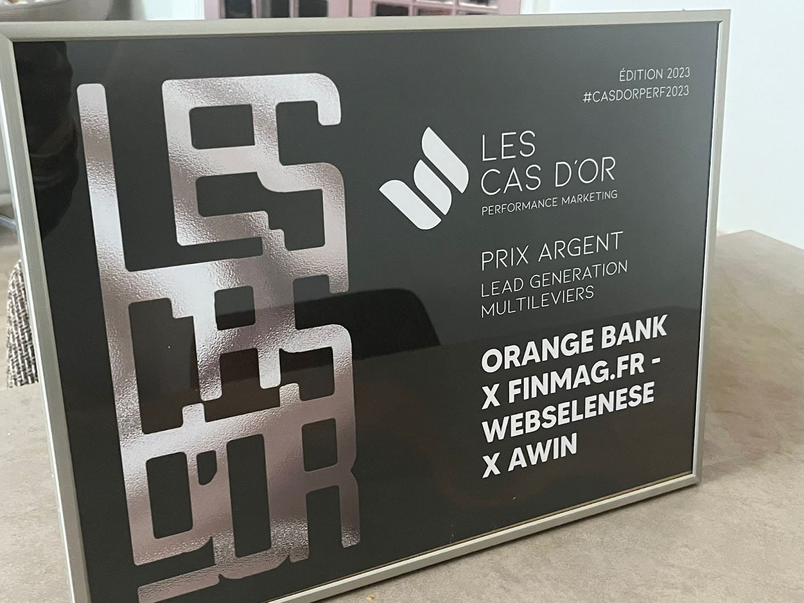 FinMag et Orange Bank remportent Le Cas d’OR Lead Generation Multileviers