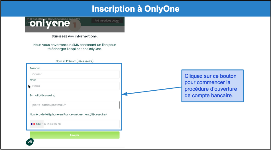 Étape 2&nbsp;: Télécharger l’application OnlyOne