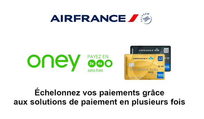 Air France lance le paiement en plusieurs fois pour ses vols
