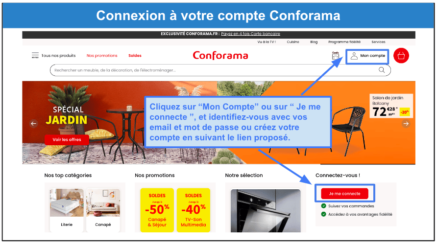 Paiement en 10 fois Conforama : principe et fonctionnement