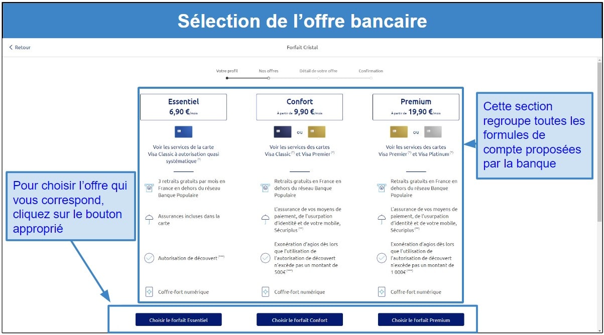 Étape 2&nbsp;: simuler votre offre