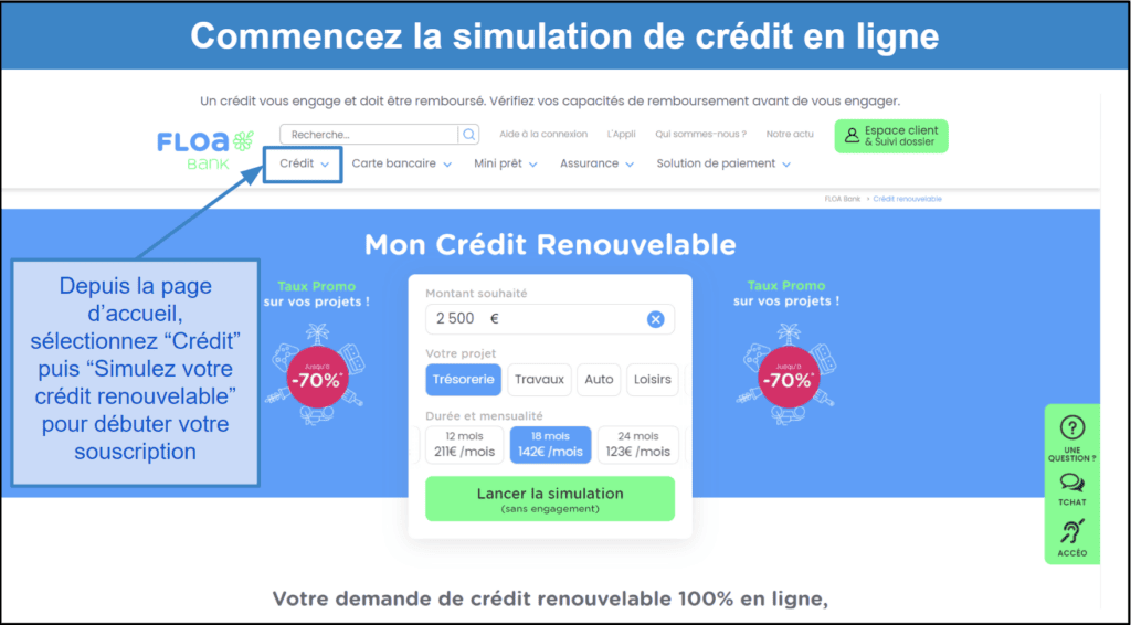 &lt;span id=&quot;_step_0&quot;&gt;Étape 1&nbsp;: Simulez votre crédit renouvelable&lt;/span&gt;