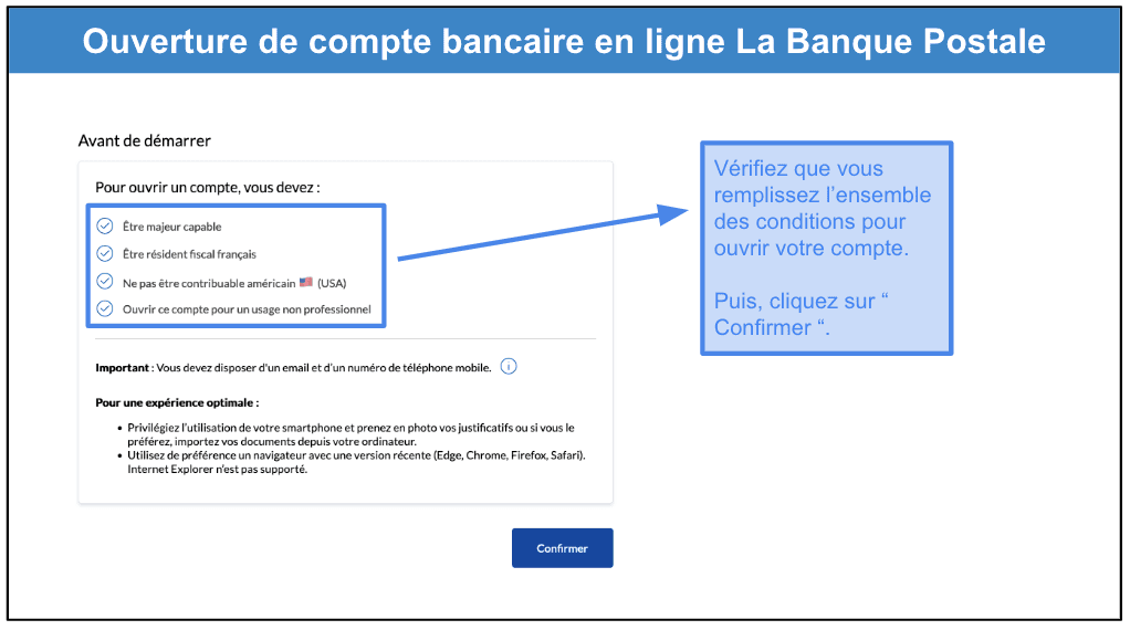 Étape 1&nbsp;: initiez la demande de souscription en ligne