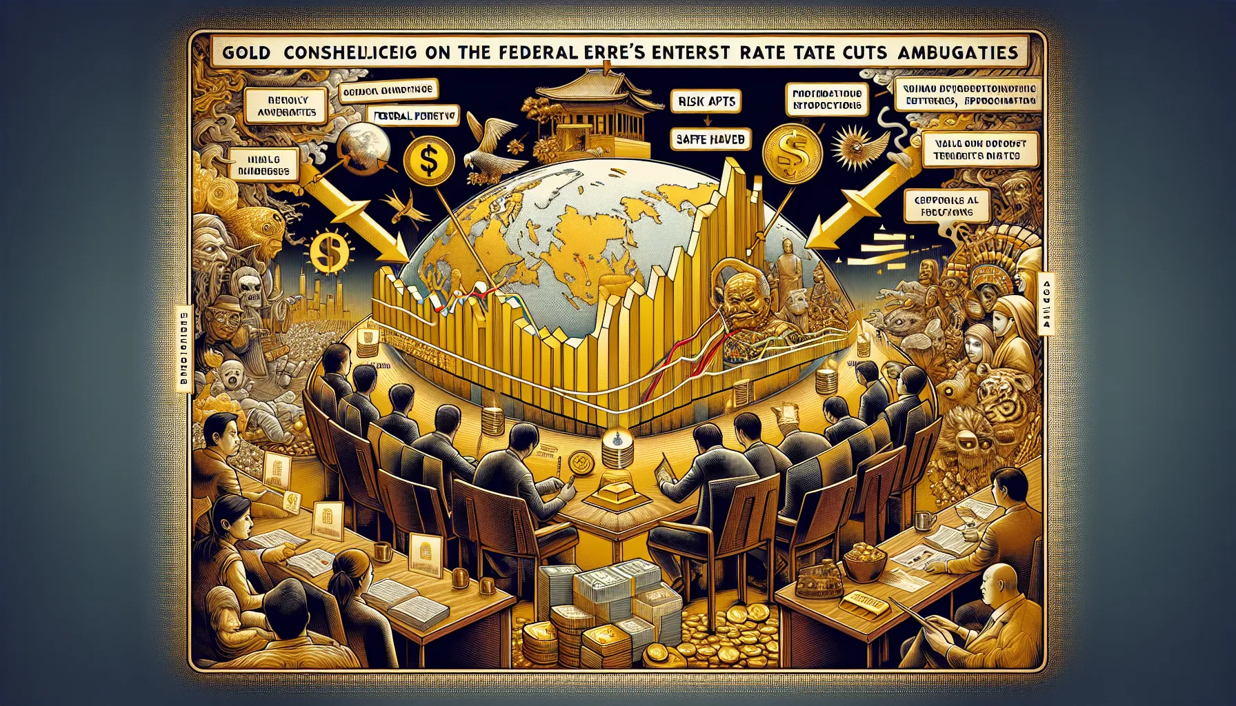Prix de l'or : une période de consolidation dans un contexte d'incertitude sur les taux d'intérêt de la Réserve fédérale