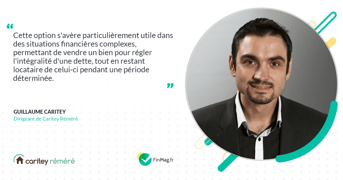 Caritey Réméré 2025&nbsp;: la vente avec faculté de rachat, solution alternative