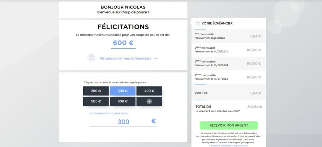 Décoder le mini prêt Coup de Pouce&nbsp;: le processus