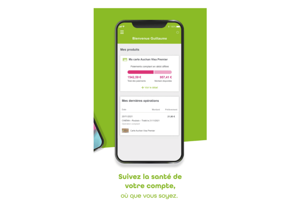 Gestion en ligne du compte et de la carte b+