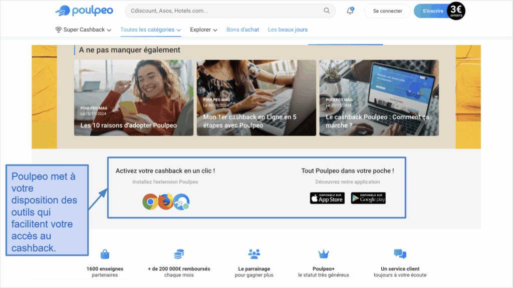 Une extension web gratuite