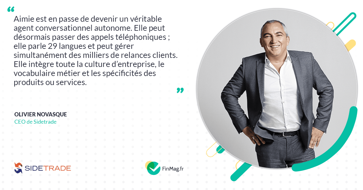 Une révolution dans le cycle Order-to-Cash&nbsp;: Sidetrade annonce le lancement du tout premier IA agentique autonome et interactif dédié à la relance clients